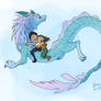 [Raya and the Last Dragon]RayaMari riding Sisu