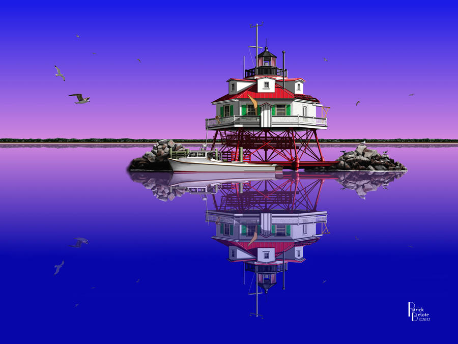Slick Cam at Thomas Point by Belote-Art