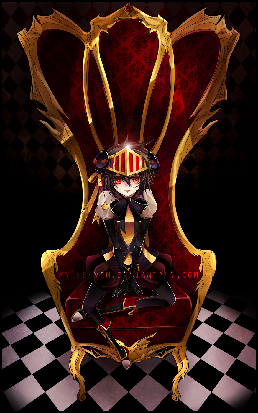 SORRY, THIS IS MY THRONE! :P by hen-tie