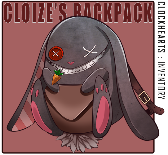 Clockhearts: Cloize's Backpack