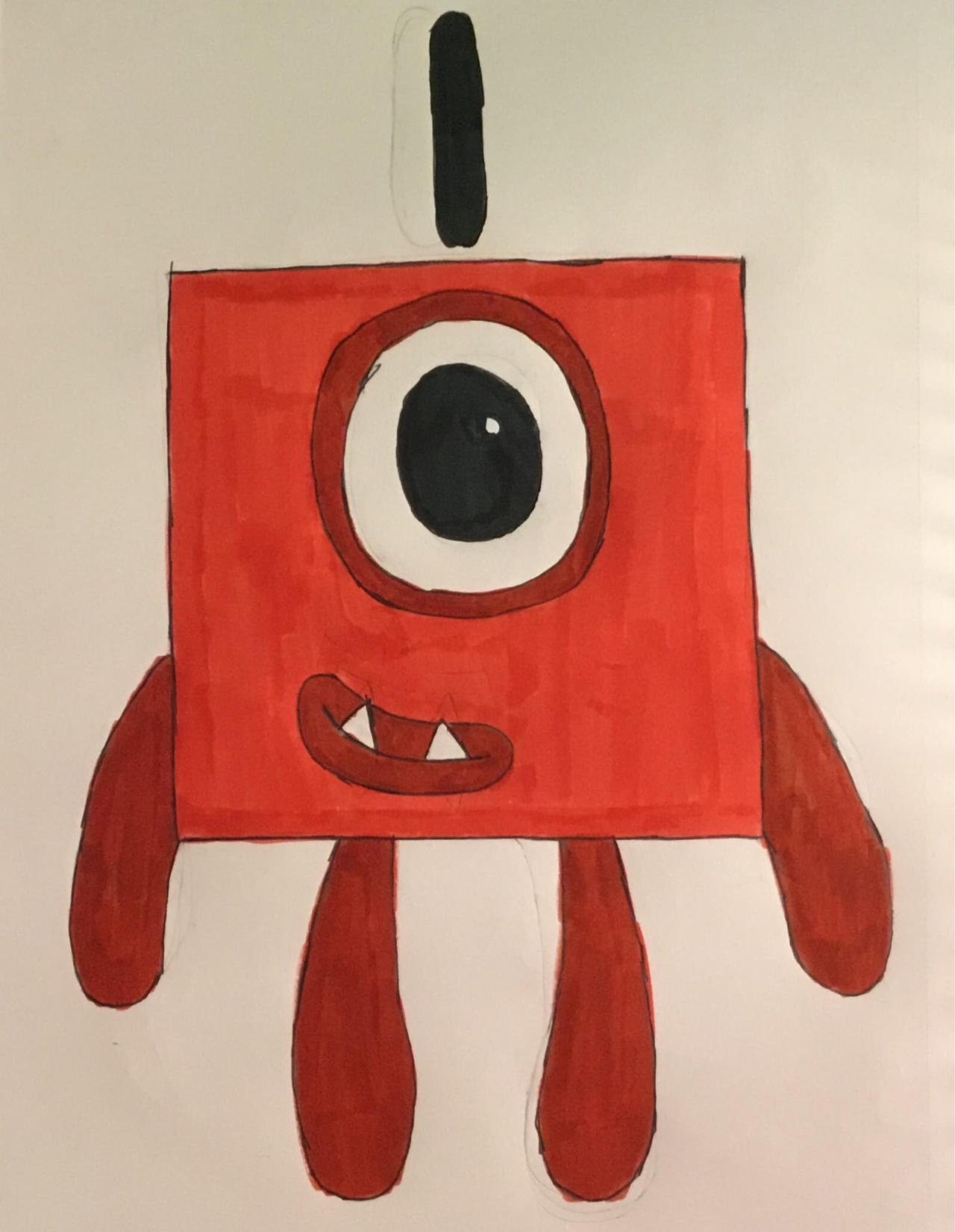 Numbermonsters as Numberblocks: Enas by AngeltheTogekiss468 on DeviantArt
