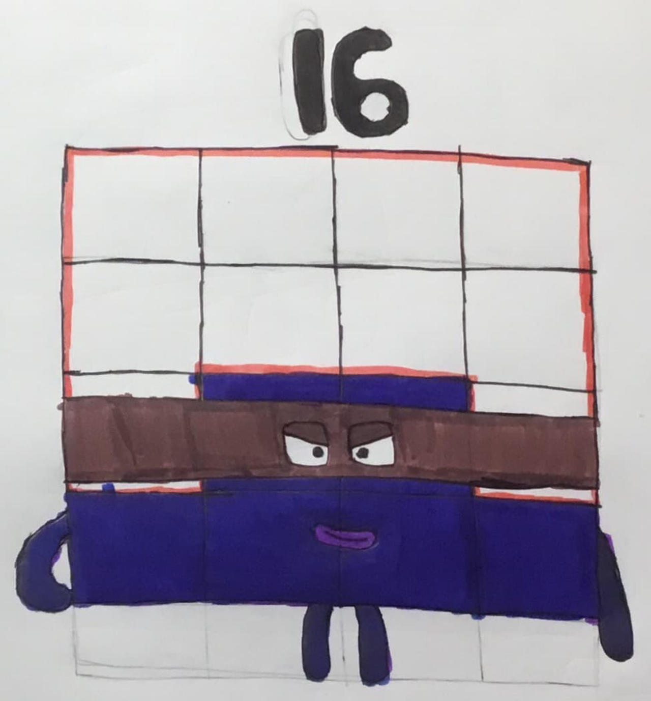 The League of Naughty Numberblocks: Scary Sixteen by ...