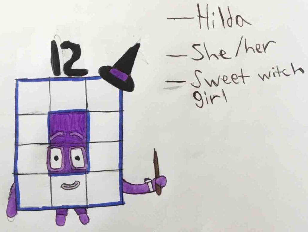Numberblocks OC: Hilda by AngeltheTogekiss468 on DeviantArt