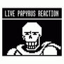 Live papyrus reaction