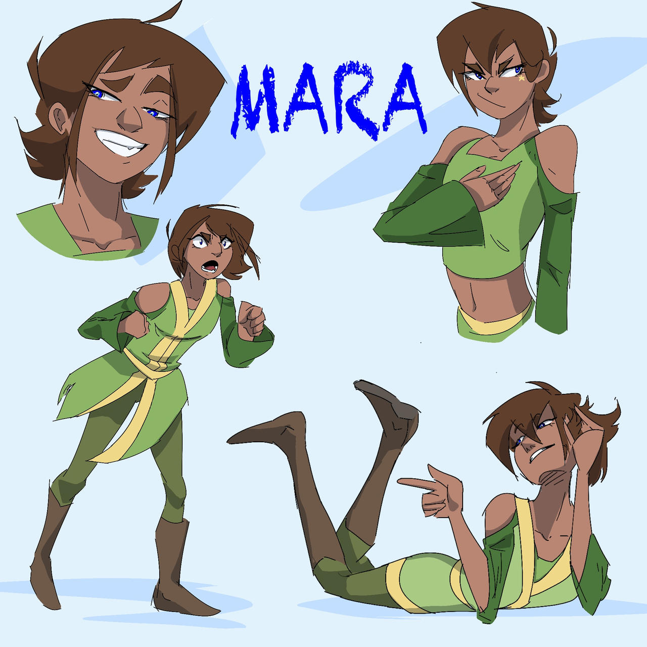 Deviantart Atla AtLA OC: Mara by epitragicosity on DeviantArt
