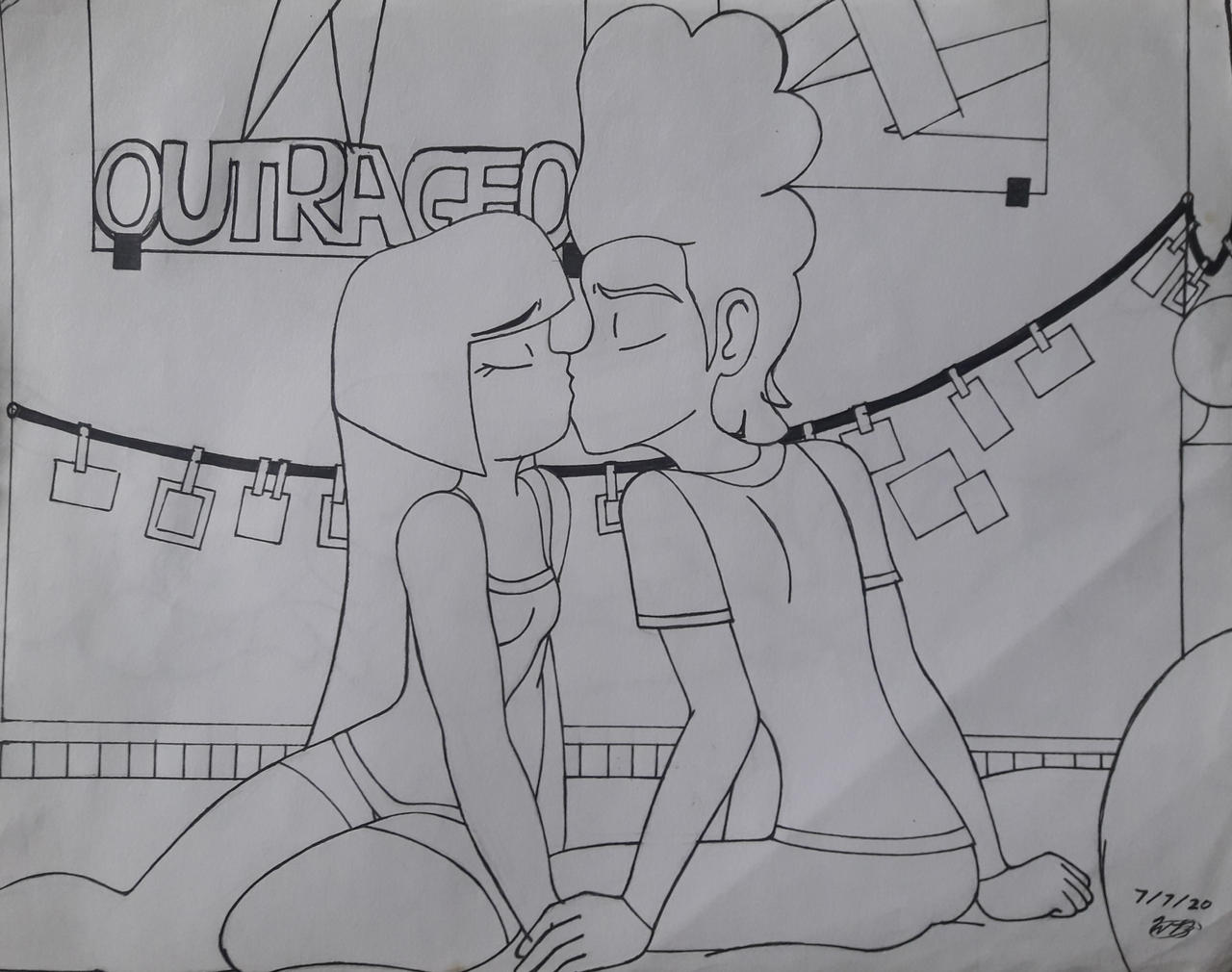 pics Glitch Techs Miko X Five Kiss first kiss miko x five glitch techs