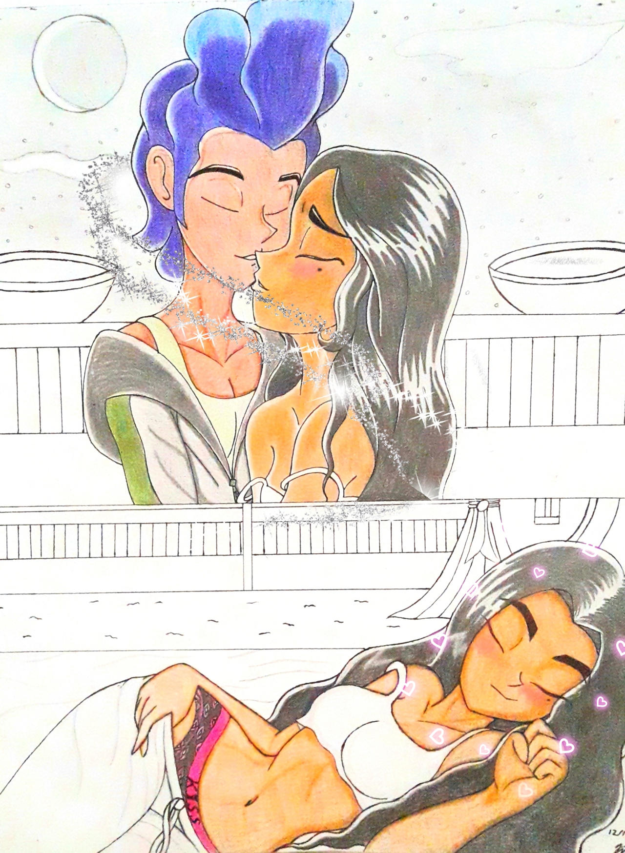 pix Glitch Techs Miko X Five Kiss real zahra x five glitch techs