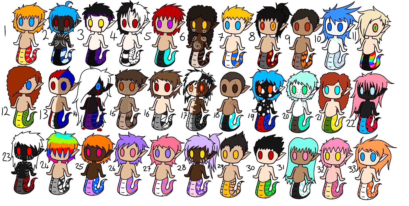 -CLOSED!!!- Little Naga Adopts (Part 1)