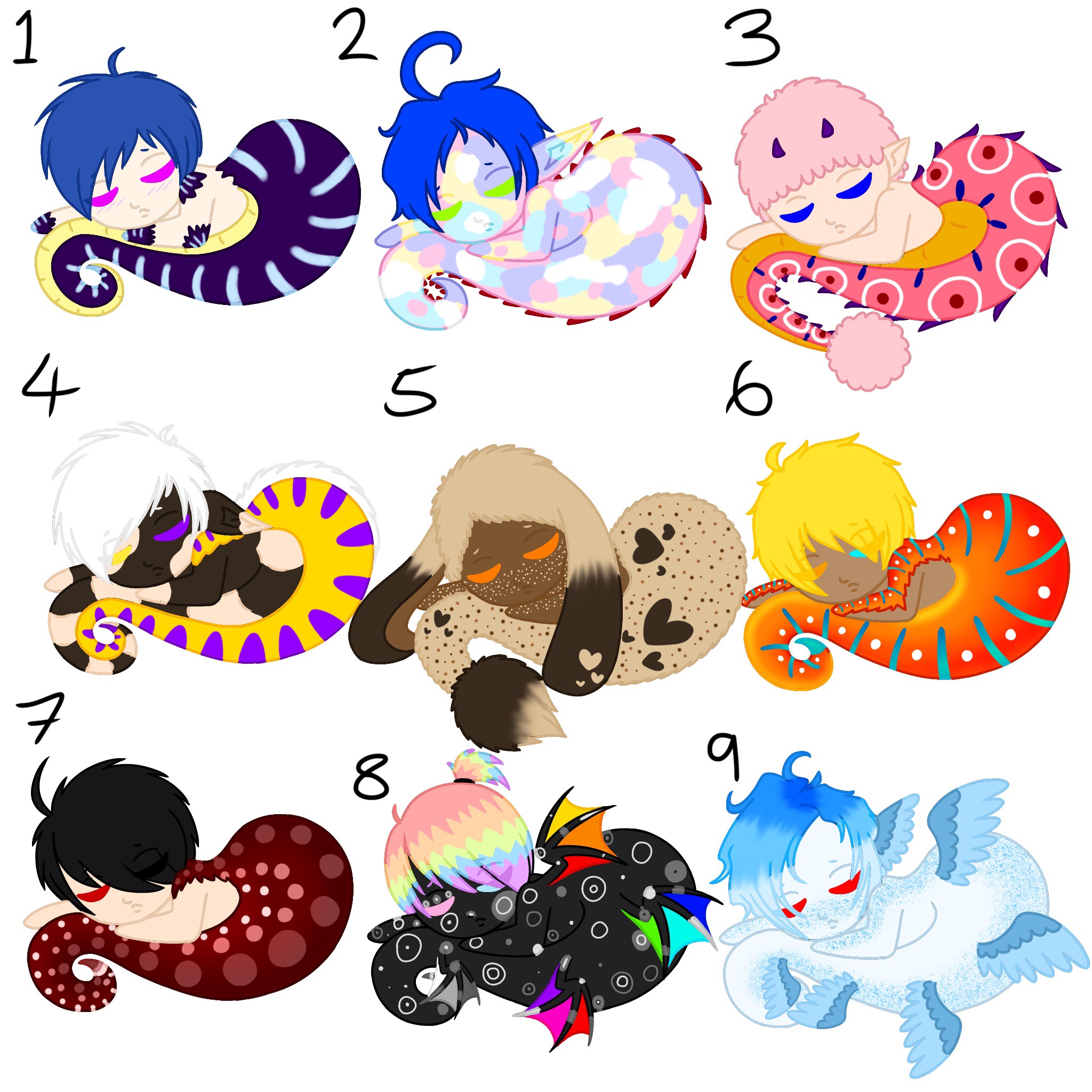 -CLOSED!!!- Mystery Naga Egg Adopts!