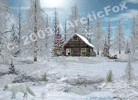 ARCTIC CABIN CHRISTMAS