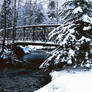 BRIDGE OVER ICY WATER