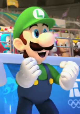 Luigi at the Winter Games