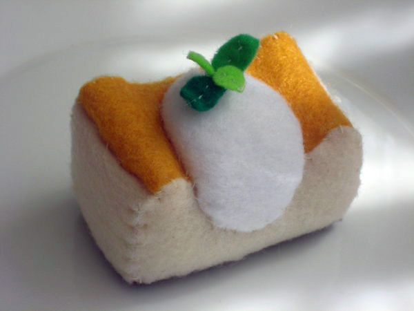 Baked Cheesecake Plushie