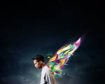 Colourful Wings by Msch