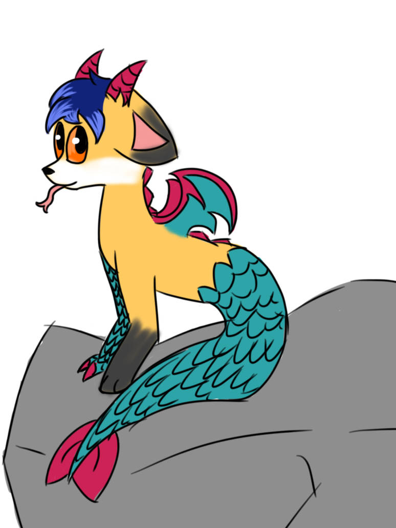 Fox Dragon Deviantart Fox dragon :3 by FoxKnight270 on DeviantArt