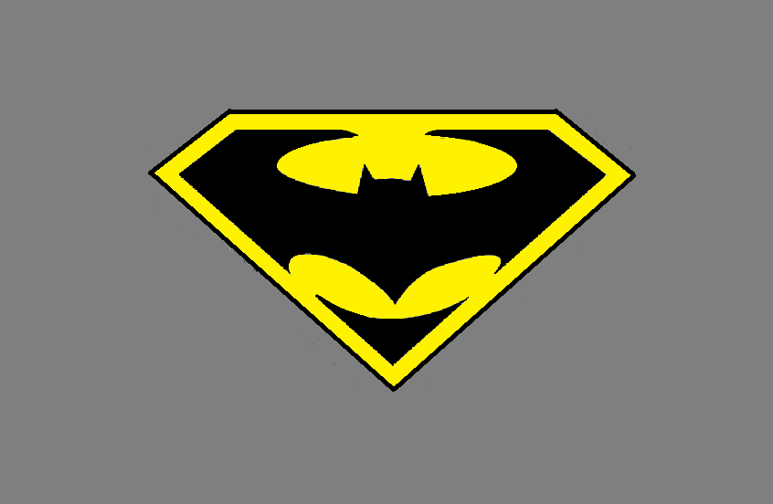 Batman superman fusion symbol by inuzuma on DeviantArt