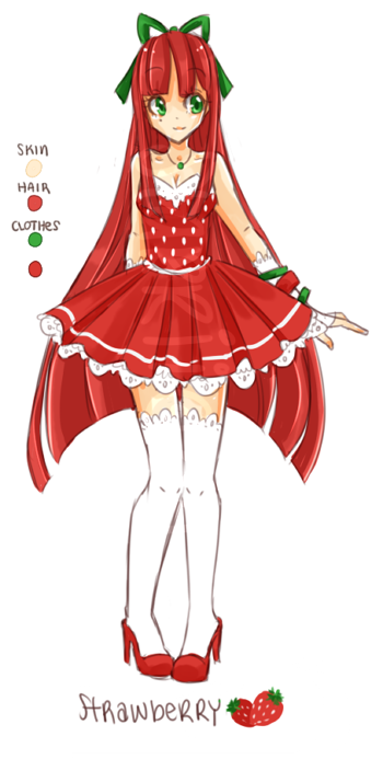 Adoptable- Strawberry [Open]