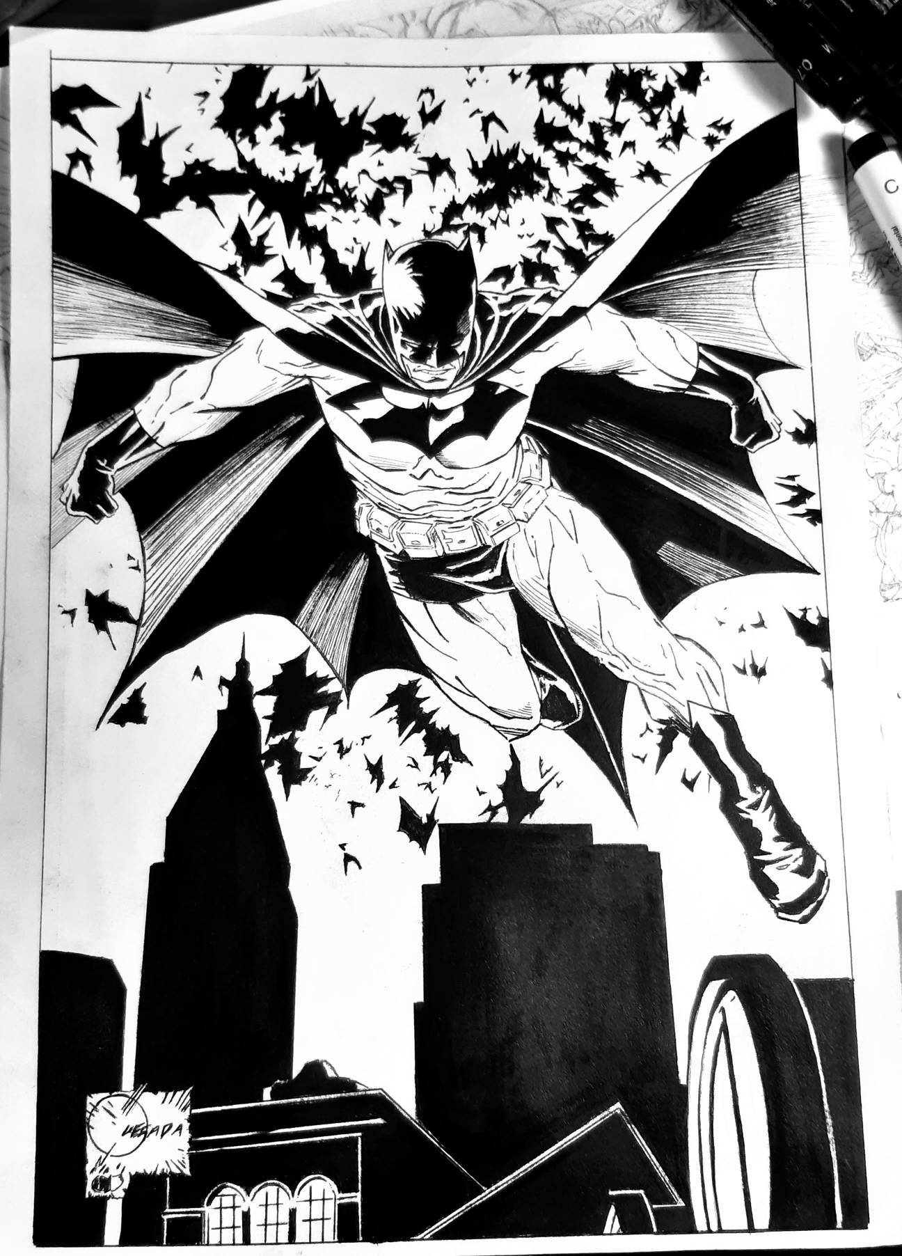 Batman by Joe Quesada by blubber1976 on DeviantArt