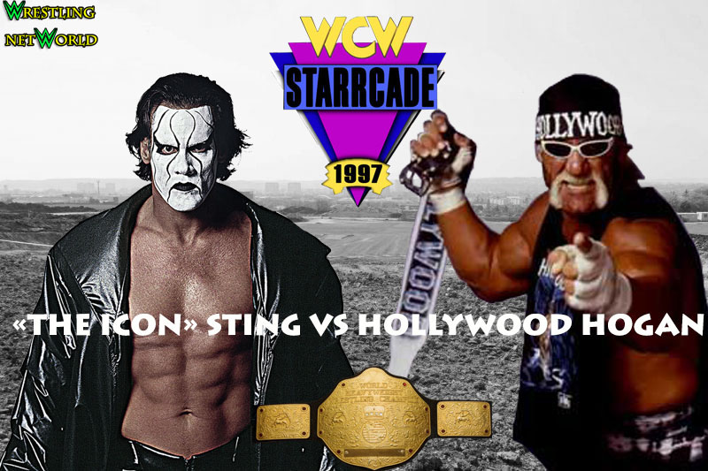 Sting vs Hogan-Starrcade 1997 Custom Wallpaper by Wrestling-Networld on ...