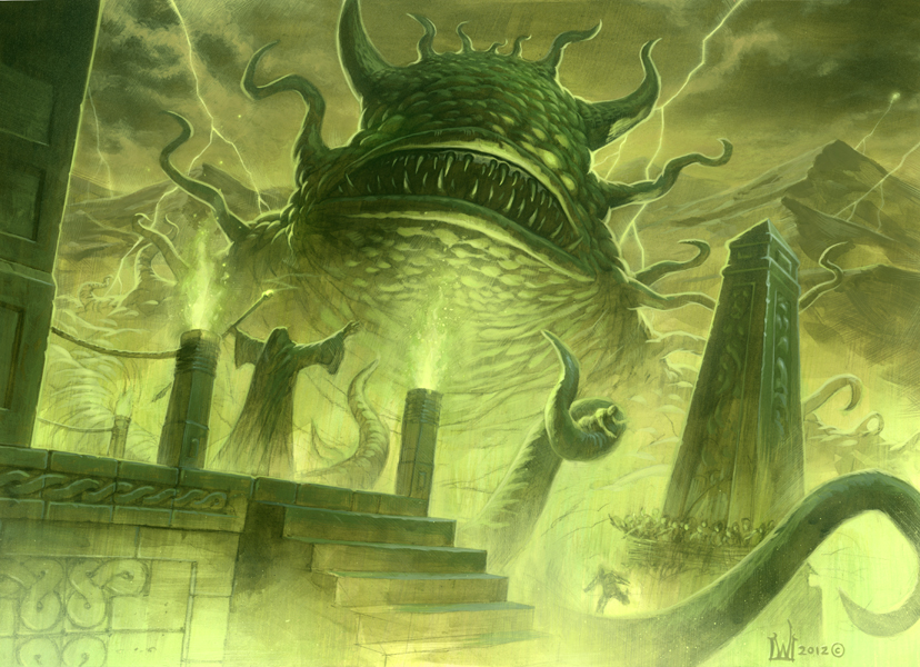 The Altar of Fhatt-Malokh Demon of Shin Shin Garr