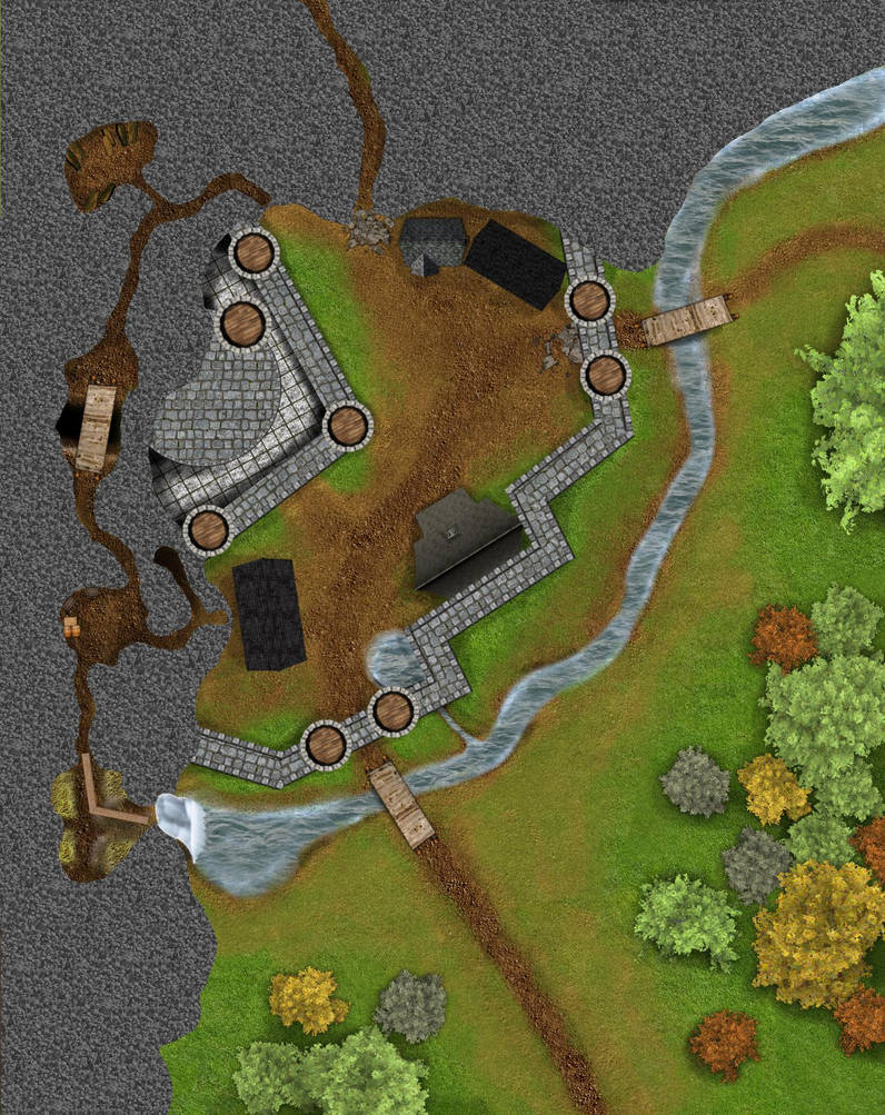 Fort Rannick Exterior by Noxveritas on DeviantArt