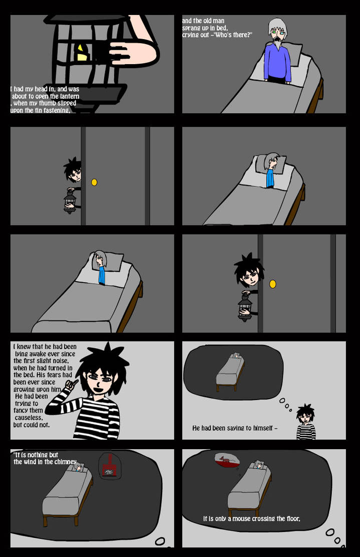 THE TELLTALE HEART comic part 5 by Darkshuka on DeviantArt
