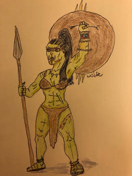 Gigasha Orc Huntress