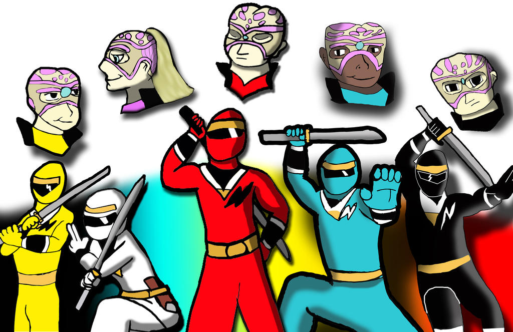 Alien Rangers Deviantart Mighty Morphin Alien Rangers by SuperJeff62 on DeviantArt