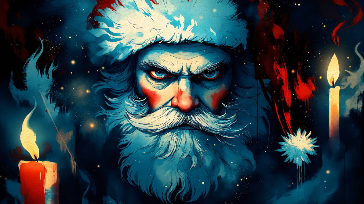 Distorted Santa Bad Santa by Horroristicus on DeviantArt