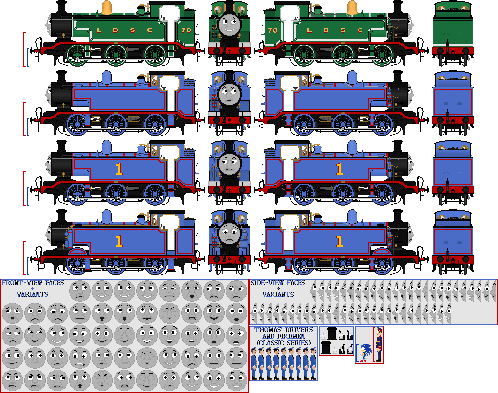 HC - Thomas the LBSC E2 Tank Engine (V2) by HeiwaTheEngineer on DeviantArt