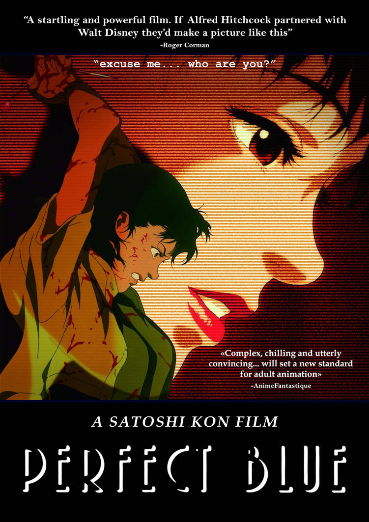 CHAM Poster from Perfect Blue (Redrawn) by McShelving on DeviantArt
