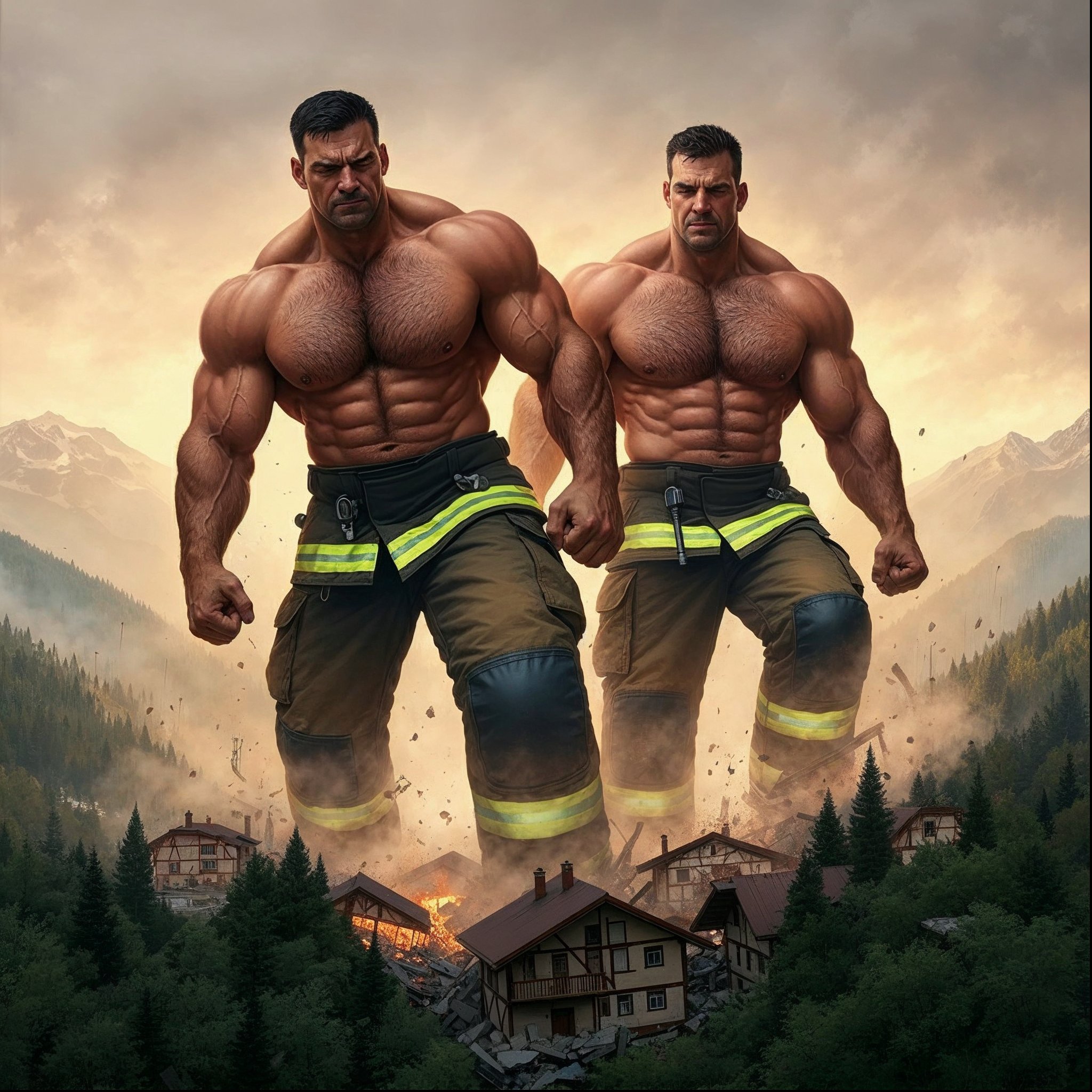 Building a firebreak by expander11 on DeviantArt