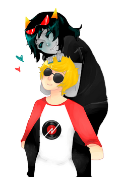 Homestuck: Dave and Terezi