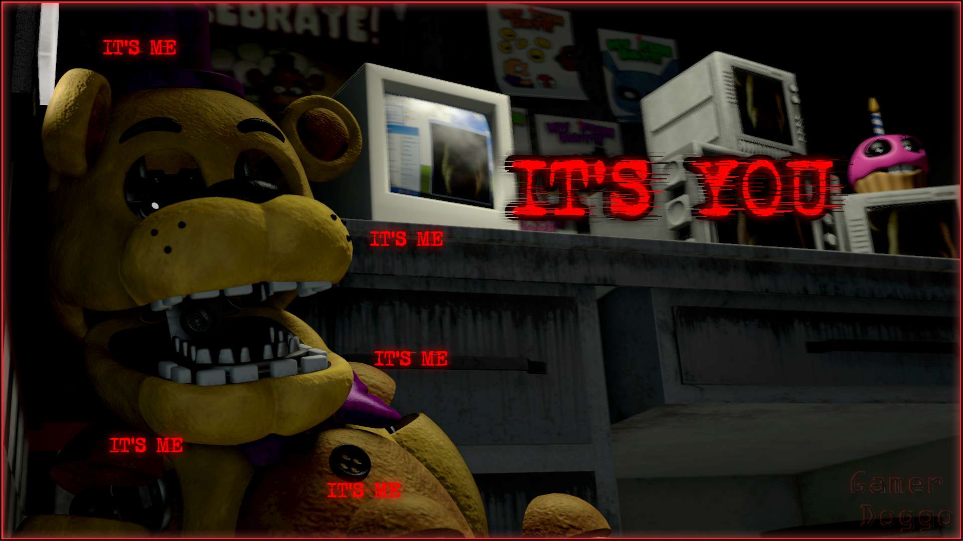 FNAF 1 on Full display by Fazbear -- Fur Affinity [dot] net