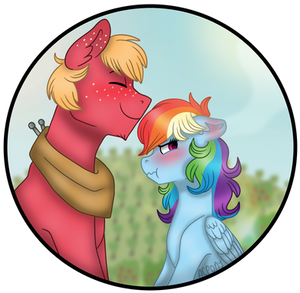 Big Mac X Rainbow Dash