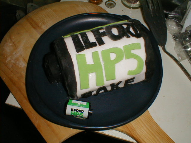 Ilford Film Cake