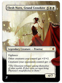 Elesh Norn, Grand Cenobite painted MtG Alter