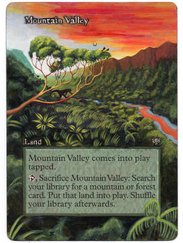 Mountain Valley extention painted Mtg Alter