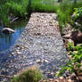 stone walkway