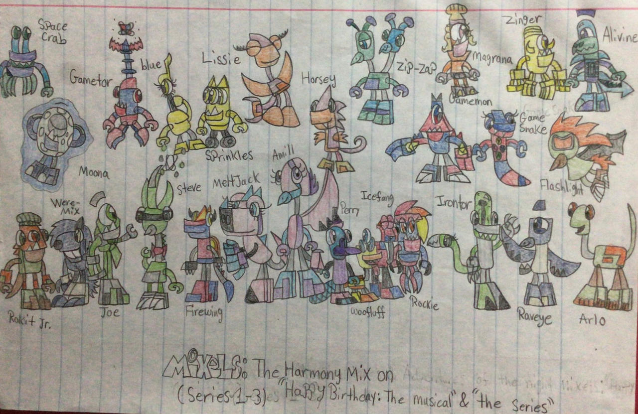My fanmade Mixels series 1 - 3 (updated) by AmillTribechangerz on ...