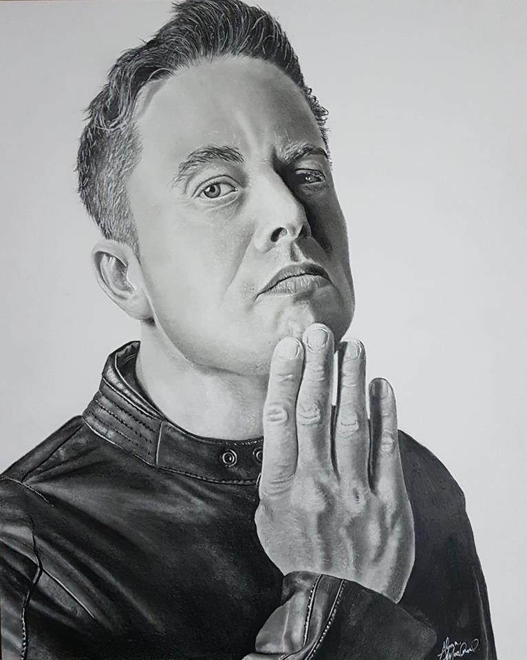 Elon Musk drawing by AlyssaAshleyArt on DeviantArt