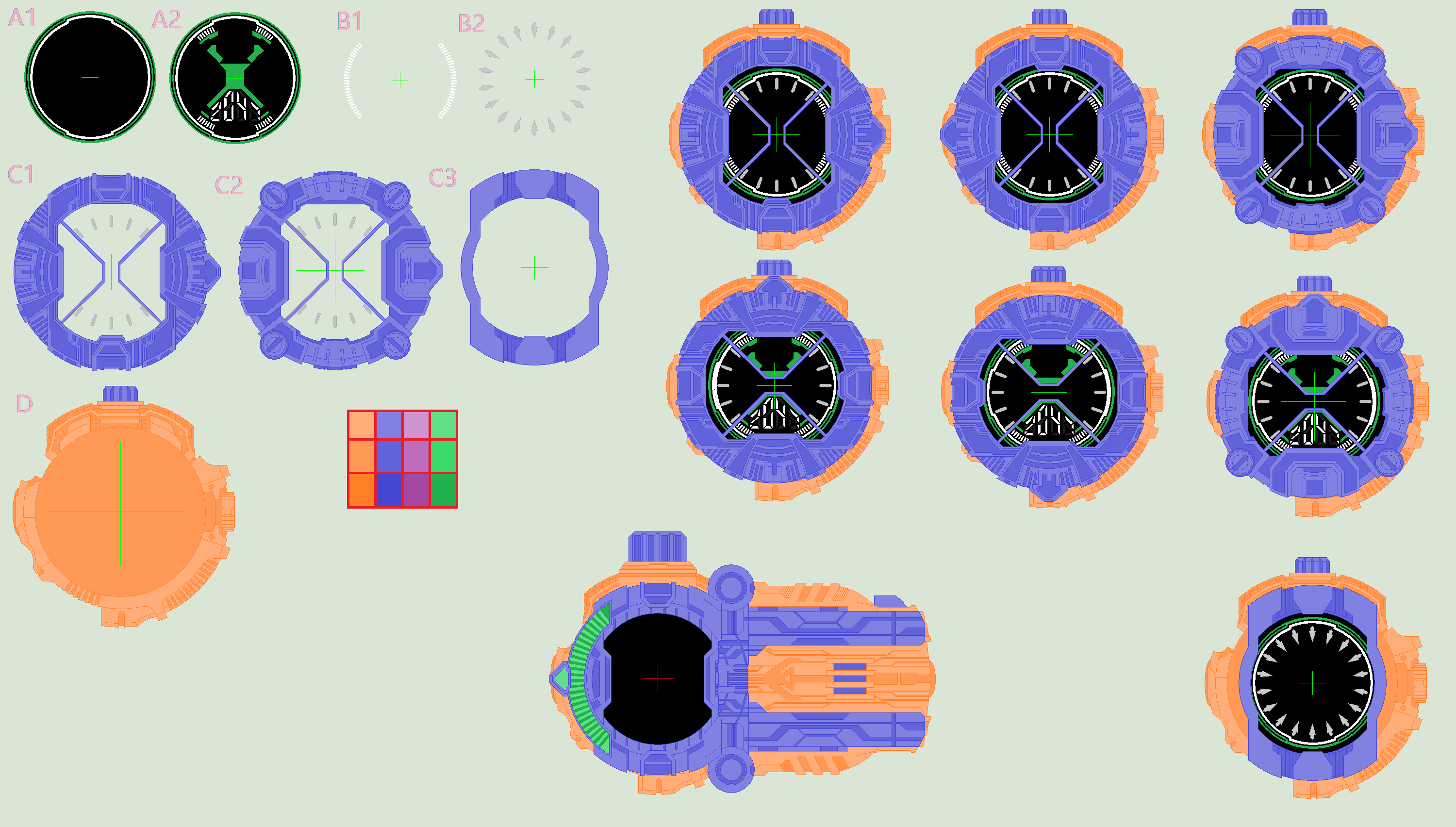 Ridewatch Template by Kamen-Sentai