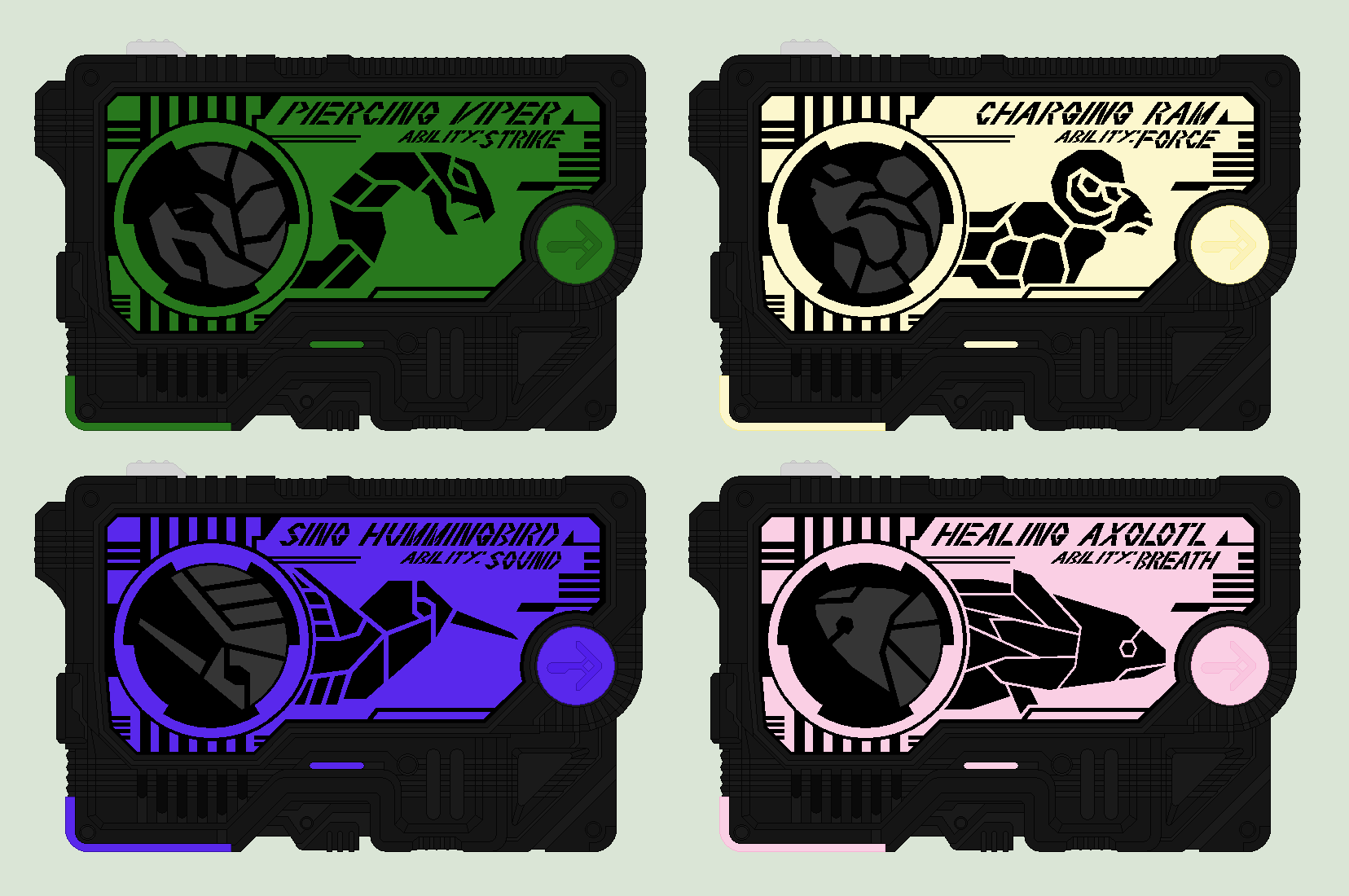 Progrise Key Collection by Kamen-Sentai on DeviantArt