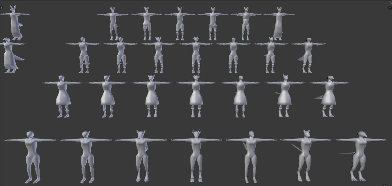 Base Models Rigged 01 by ModTyrant on DeviantArt