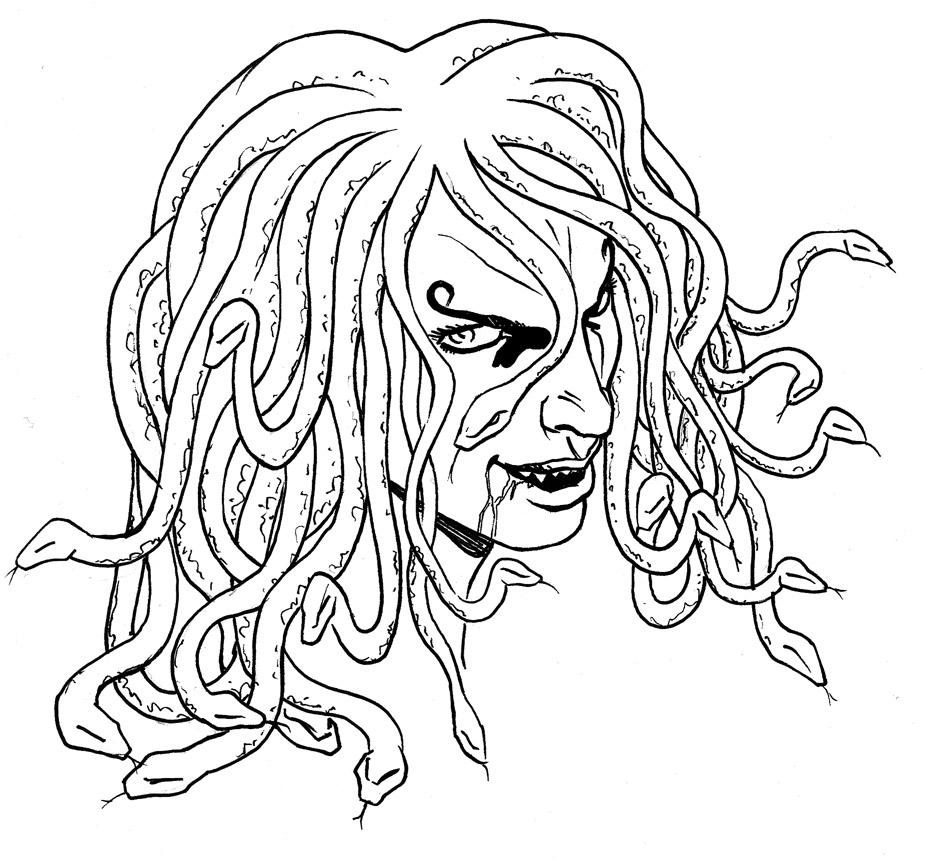 Testa Di Medusa By Lacedemone On Deviantart