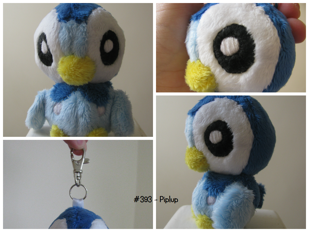 Piplup Plush Keyring