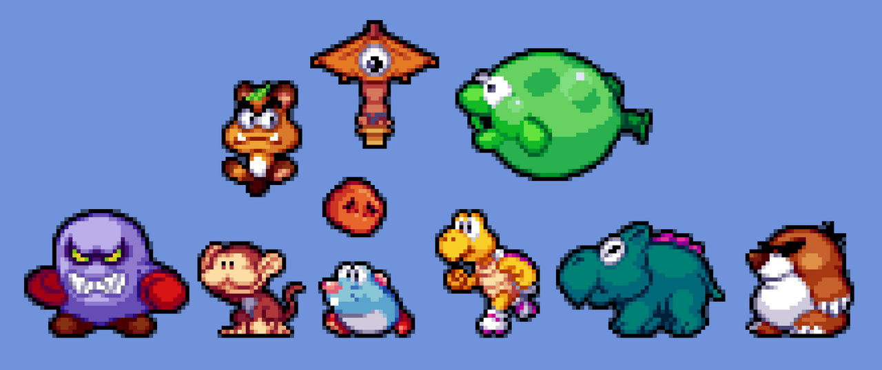 Shell Mario Enemies Mario enemies 2 by Sprito01 on DeviantArt