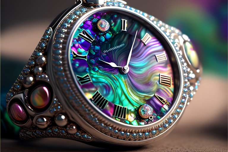 Nut Shell Watch Exquisite Abalone Shell Watch by awester01 on DeviantArt