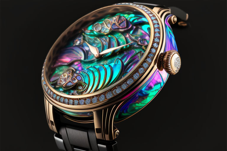 Exquisite Abalone Shell Watch by awester01 on DeviantArt