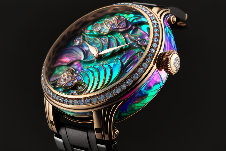 Nut Shell Watch Exquisite Abalone Shell Watch by awester01 on DeviantArt